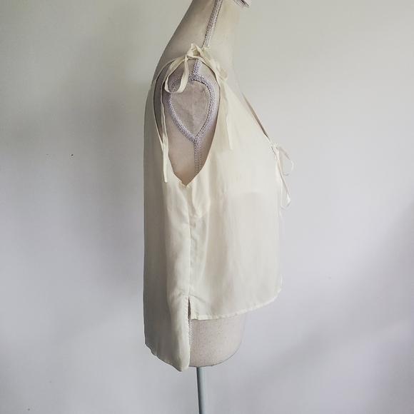 Sancia Cupro Tie High Low Cami - Picture 7 of 11